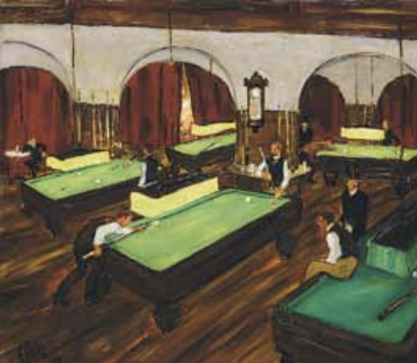 Réth Alfréd: Csendélet ablakkal, 1912, olaj , vászon, 91x95 cm